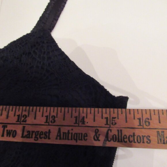 Blacklist Lip Service Lace Crochet Corset Lacing Witchy Goth Rare Top Bustier - Picture 13 of 16